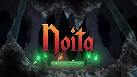 ¡Noita! Un juego de plataformas roguelike con hechizos y píxeles explosivos!